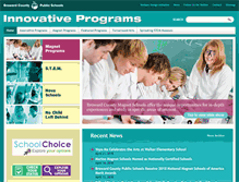 Tablet Screenshot of browardschoolsinnovativeprograms.com